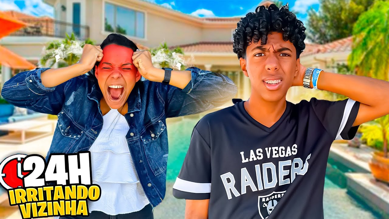 24H irritando a vizinh! *deu ruim no final