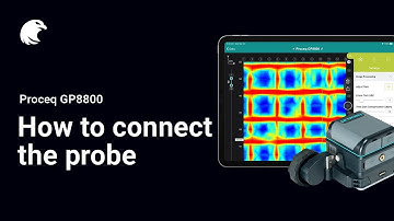 How to connect the probe I Proceq GP8000