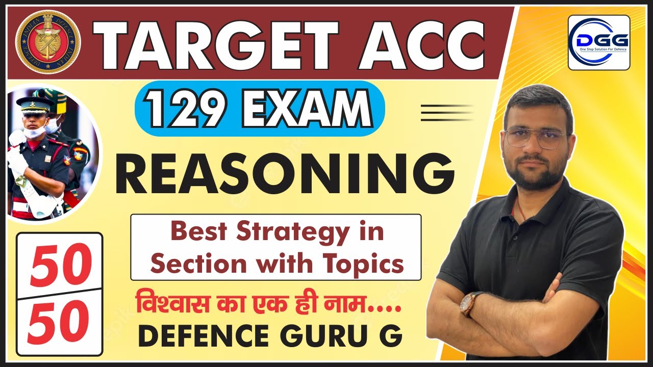 Army Cadet College ACC 129 Exam | Important Topics & Best Strategy To Score Full Marks In Reasoning