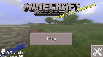 Minecraft pe 0.10.5 apk for free