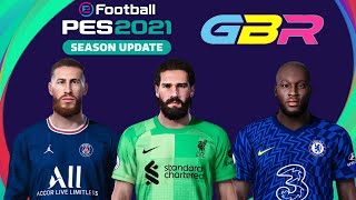 Update Facepack Sergio Ramos, Alisson Becker, Romelu Lukaku Season 2022 - Pes 2021
