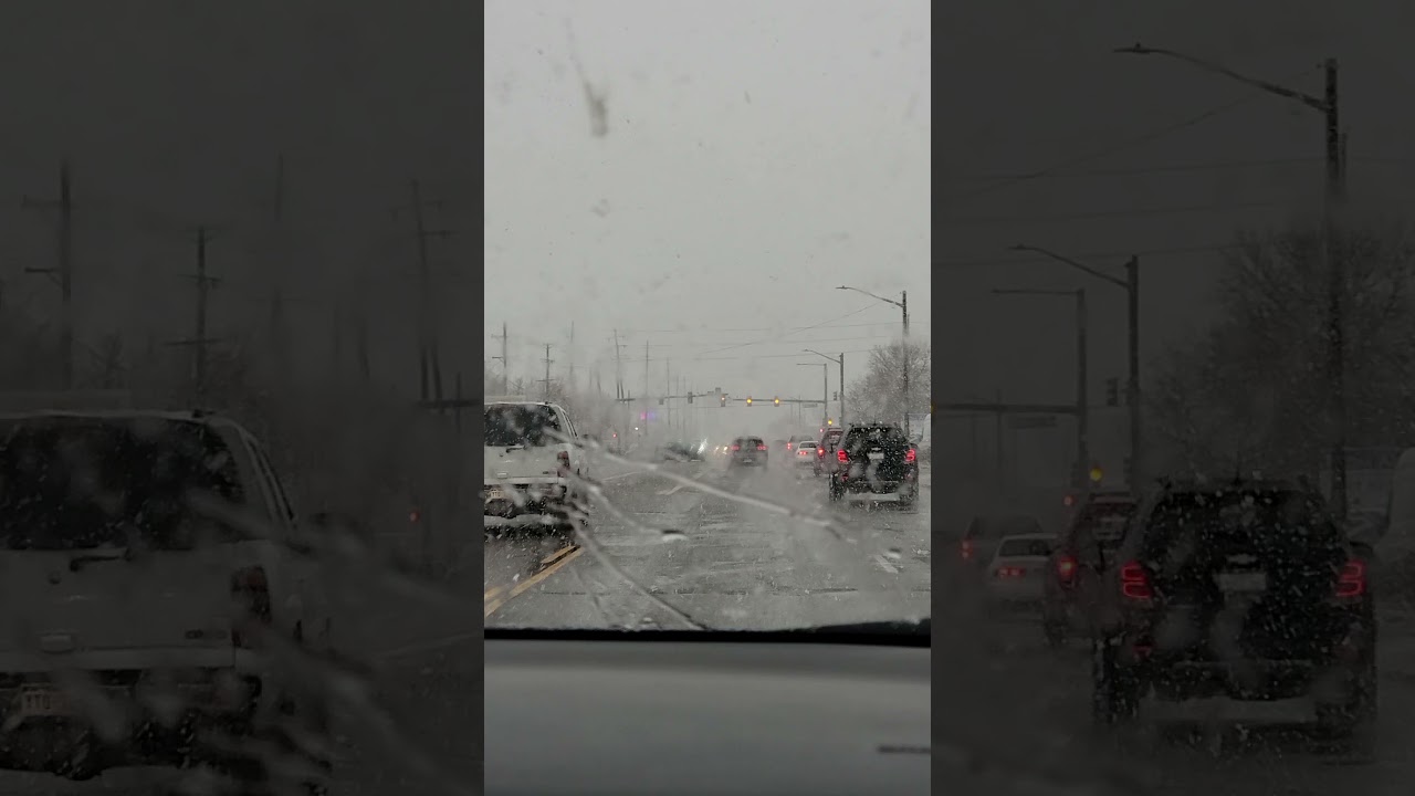 Driving in Denver weather.  