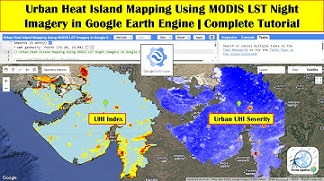 Urban Heat Island Mapping Using MODIS LST Night Imagery in Google Earth Engine | Complete Tutorial