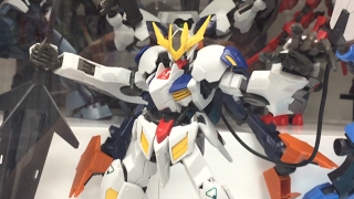 Gundam Barbatos Lupus Rex HG 1/144 & MS Option Set 8 (IBO) On Display Quick Look/Showcase [Gunpla]