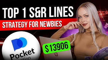 TOP 1 BINARY OPTIONS TRADING STRATEGY FOR BEGINNERS | S&R lines for Quotex