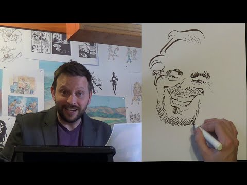 Lets Draw Jack Nicholson In 5 Minutes I Mean 7 Minutes