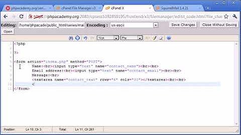 Beginner PHP Tutorial   100   Creating a Simple Contact Form Part 1   YouTube 2017