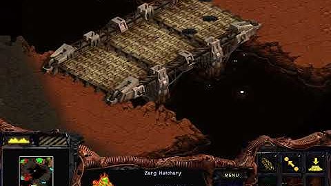 Starcraft Brood War (original version) Zerg mission 05 True Colors Speedrun