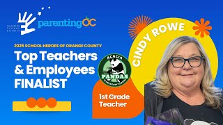 Fullerton School District Celebrates Top OC Hero Finalist Cindy Rowe 1-15-25