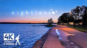 Alone at 1 AM. Nightless Night Walk in Finland 🇫🇮 - Slow TV 4K