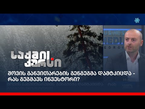 შოვის განვითარების გენგეგმა დამტკიცდა - რას გეგმავს ინვესტორი?