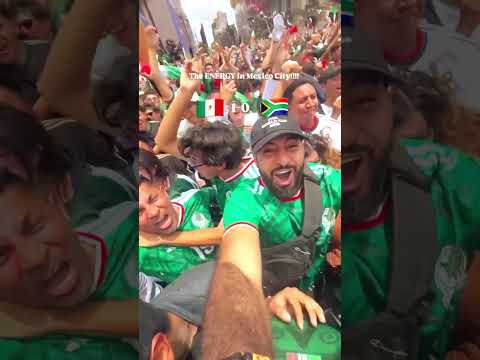 The Energy in Mexico City #shorts #mexico #worldcup2026