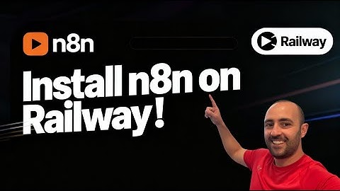 How to Install n8n Self-Hosted on Railway (Step-by-Step Fast Guide) 🚀