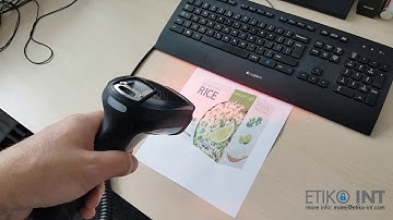 Reading Digimarc symbology with barcode scanner #etikoint #digimarc