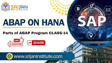 14. Parts of ABAP Program, Conditional Statements