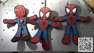 3D Silicone Spider Man Making Process Silicone Keychain Label Production Line screenshot 4
