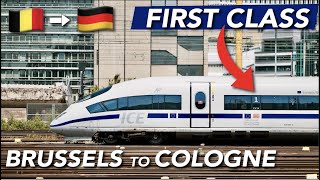 Brussels to Cologne on the ICE INTERNATIONAL