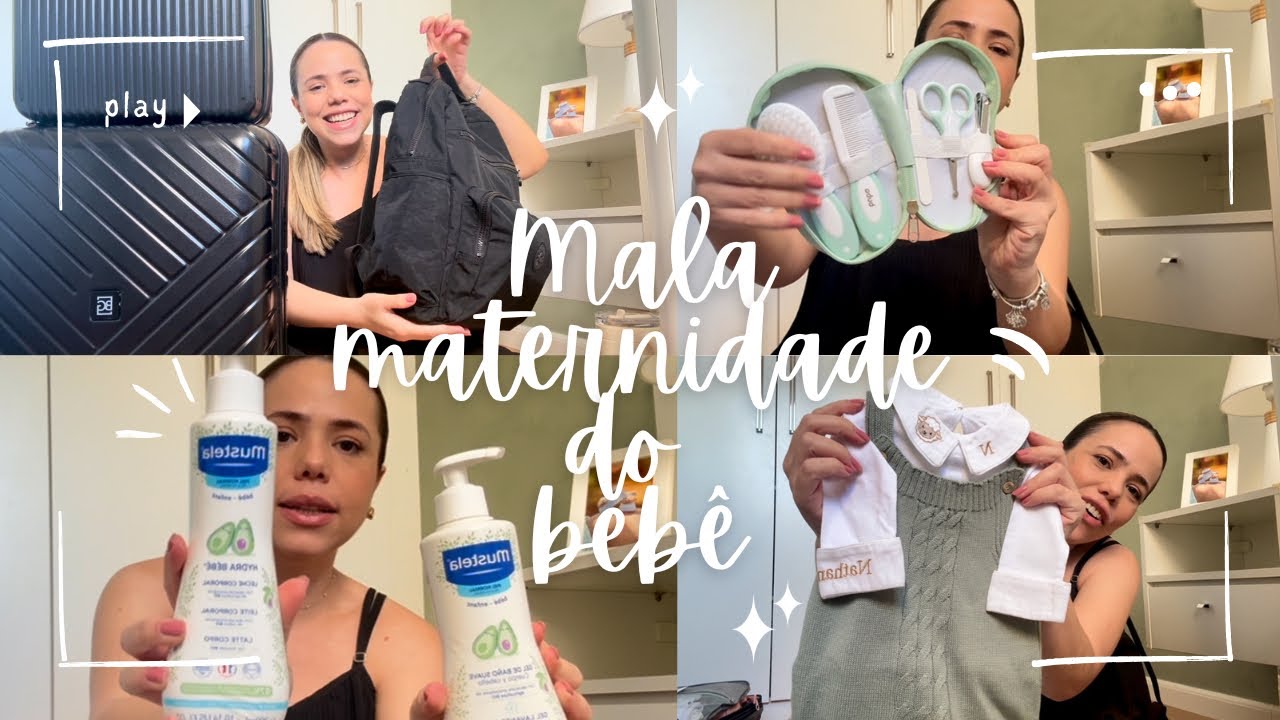 MALA MATERNIDADE DO BEBÊ - O QUE ESTOU LEVANDO 