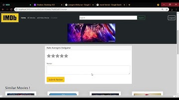 IMDB clone project .  A webapp build with express and mongoose