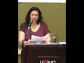 Meena Chopra reading poetry at "10th Annual International Poetry Reading