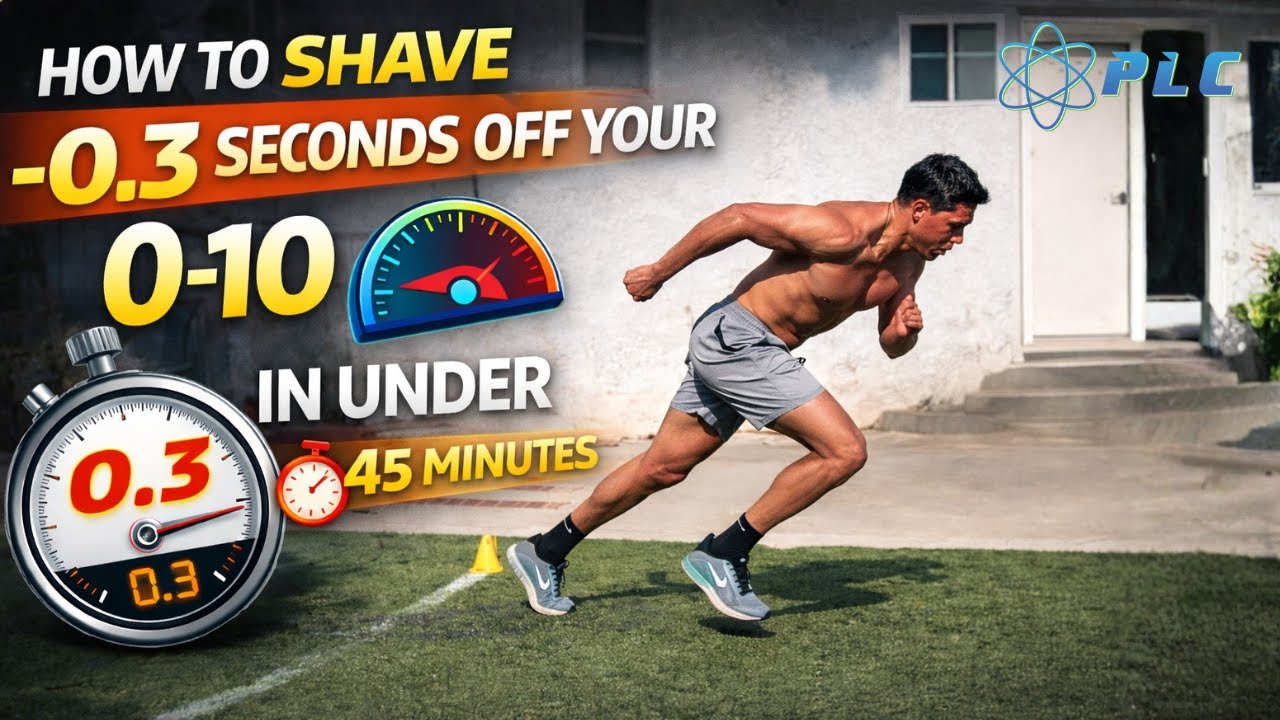 Как сократить время разгона от 0 до 10 секунд на 0,3 секунды менее чем за 45 минут #какбыстреебегать