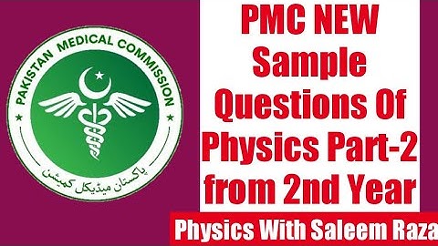PMC sample paper part 2 mcqs solution||MDCAT sample paper