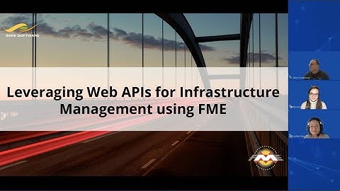 Leveraging Web APIs for Infrastructure Management using FME