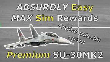 PREMIUM Su-30 BIZAR Kh59 spam in sim