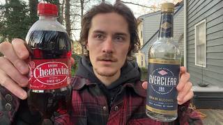 Drinking an Everclear and Cheerwine for the First Time
