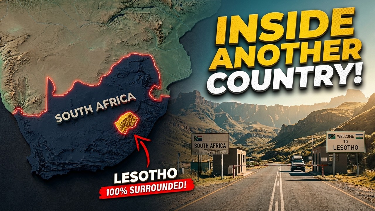 I Can't Believe This Country Is Surrounded by Another Country! - YouTube