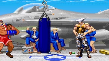 BALROG: If you wanna be a serious fighter, you oughta star training in boxing, kid!