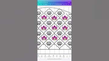 canva tutorial for aari tracing design #canvatutorial #aaritracing