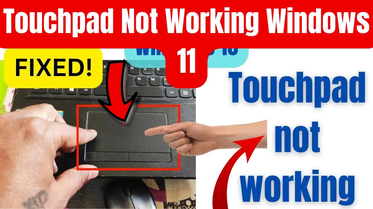 Fix Touchpad Not Working How To Fix Touchpad Windows 11 - YouTube