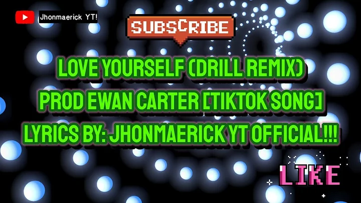 JUSTIN BIEBER - LOVE YOURSELF (DRILL REMIX) Prod Ewan Carter [Tiktok Song]