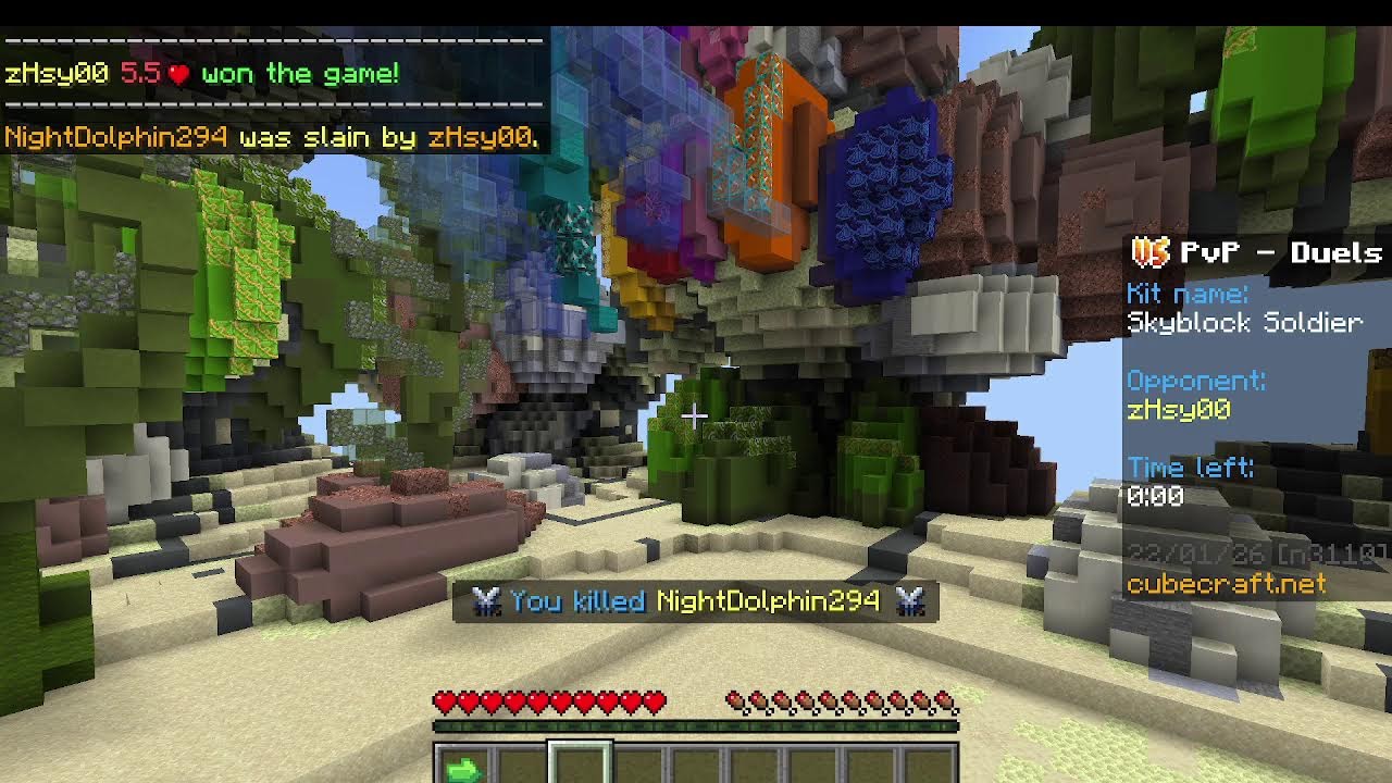 PC Minecraft PVP for the FIRST TIME