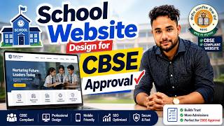 School Website Design Example | Live Client Project