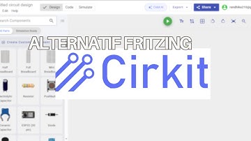 Alternatif Fritzing Tanpa Install dan Bisa Custom Part | Cirkit Desaigner