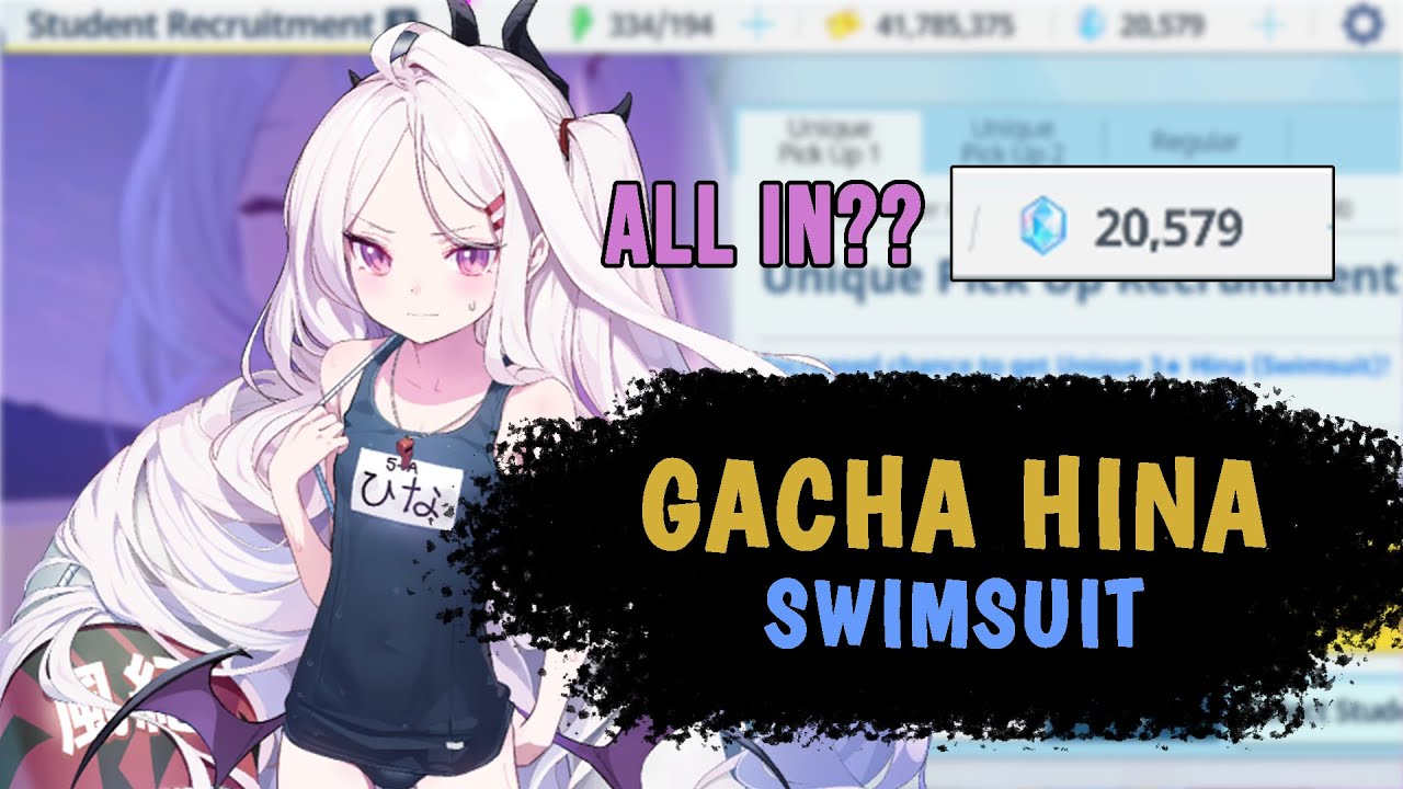 Gacha Hina Summer | Blue Archive
