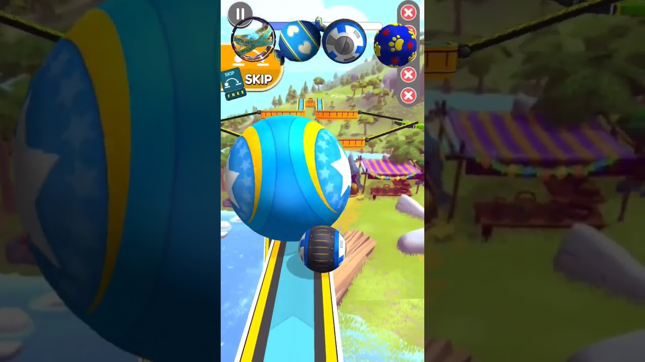 Which Blue Ball Will Cross This Hard Level❓