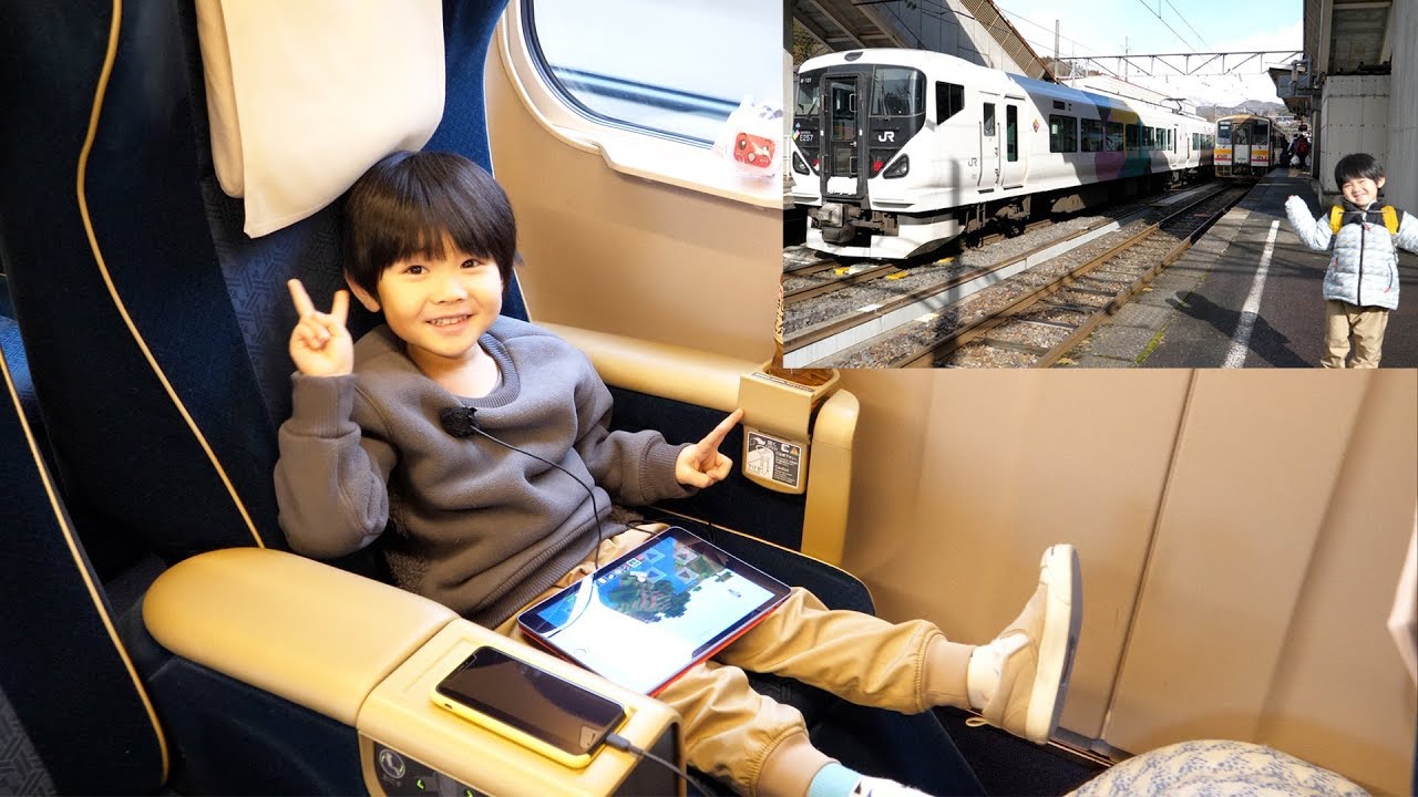 千葉あずさとE7系北陸新幹線にのってぐるっと一周旅