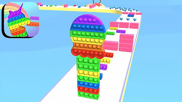 Fidget Rush Gameplay 🌈💚🦄 All Levels 48-49