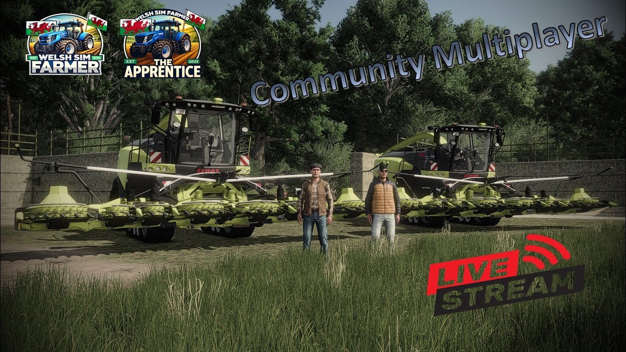 Community Multiplayer Livestream - FS25 - Maize Silage - Saxlingham Farm