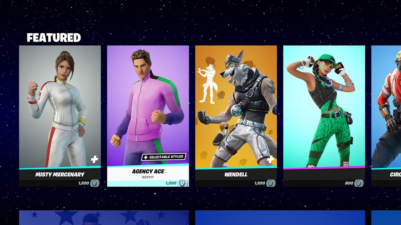 ALL NEW and RETURNING Fortnite SKINS (Circuit Breaker, Wendell