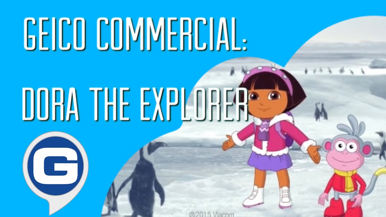 GEICO Commercial Dora The Explorer 🧭😅 YouTube