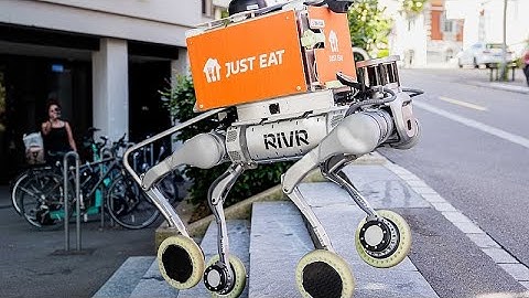 AI robot dogs deliver fast food in Zurich, as Just Eat pilots new technology