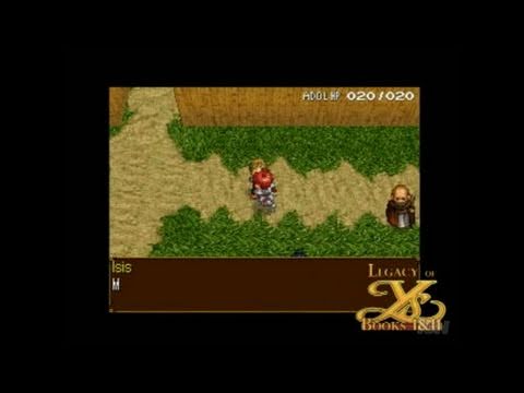 Legacy of Ys: Books I u0026 II Nintendo DS Gameplay - Town