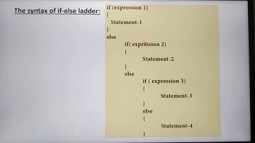 If - else - if Ladder in C++, in tamil, Part 5, Chapter 10, Selection statements, flow of control,