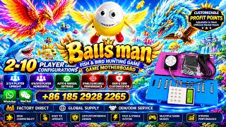 Balls Man Fishing & Bird Hunting Game Board | Arcade Fishing Game Machine | OEM/ODM Customization screenshot 3