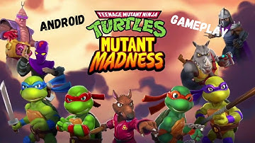 TMNT Mutant Madness - Teenage Mutant Ninja Turtles Android/IOS Game - Gameplay No Commentary
