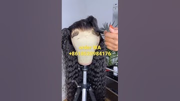 40” long deep wave wigs selling ! Luxury virgin hair ❤️#curlyhair #deepwave #halloween #pink